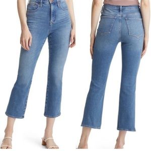 Madewell Cali Demi Boot Jeans Size 29